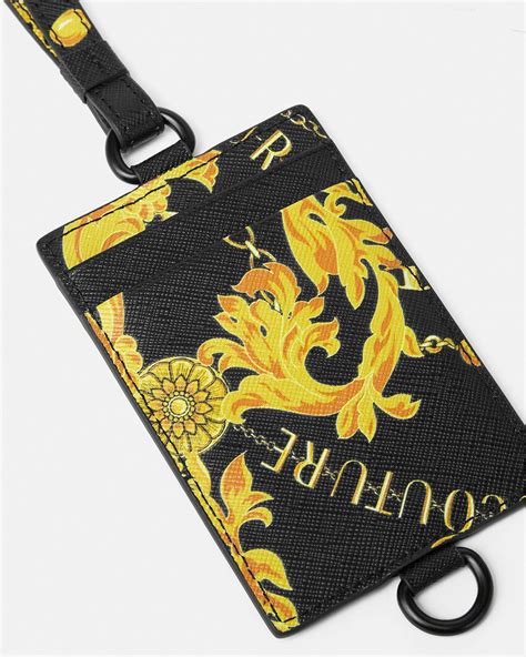 versace passport holder price|Versace card holder.